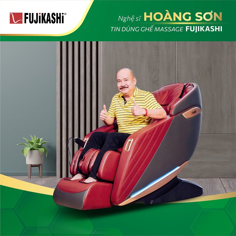 Ghế massage Fujikashi FJ-5600 - điểm nhấn của cuộc sống.