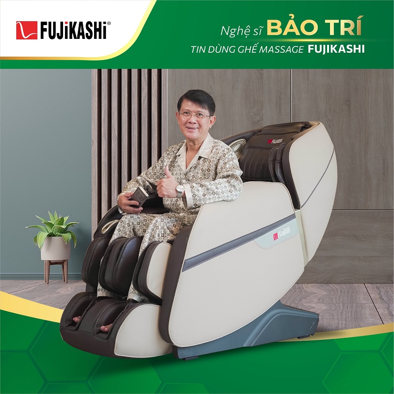 Ghế massage Fujikashi FJ-1900 nhận được sự quan tâm đặc biệt của người tiêu dùng.