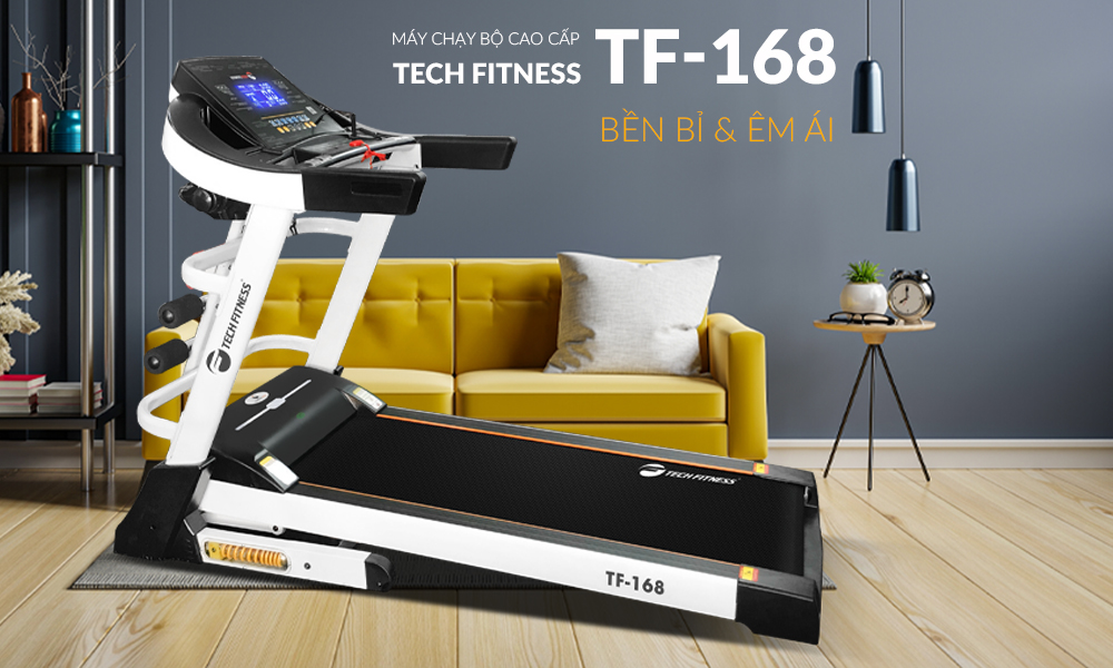 Máy chạy bộ đa năng Tech Fitness TF-168