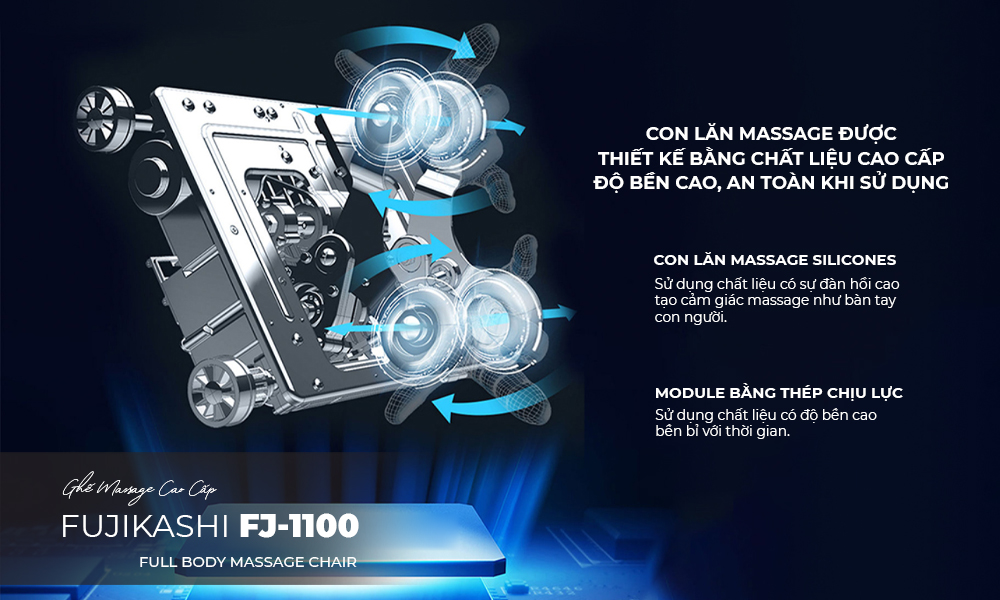 Con lăn 3D linh hoạt đem đến trải nghiệm tối ưu