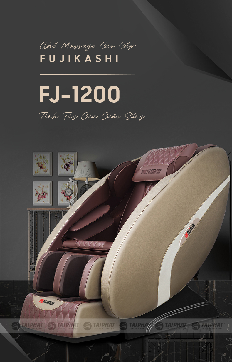 FJ-1200 - mẫu ghế massage tại nhà đang rất được ưa chuộng hiện nay.