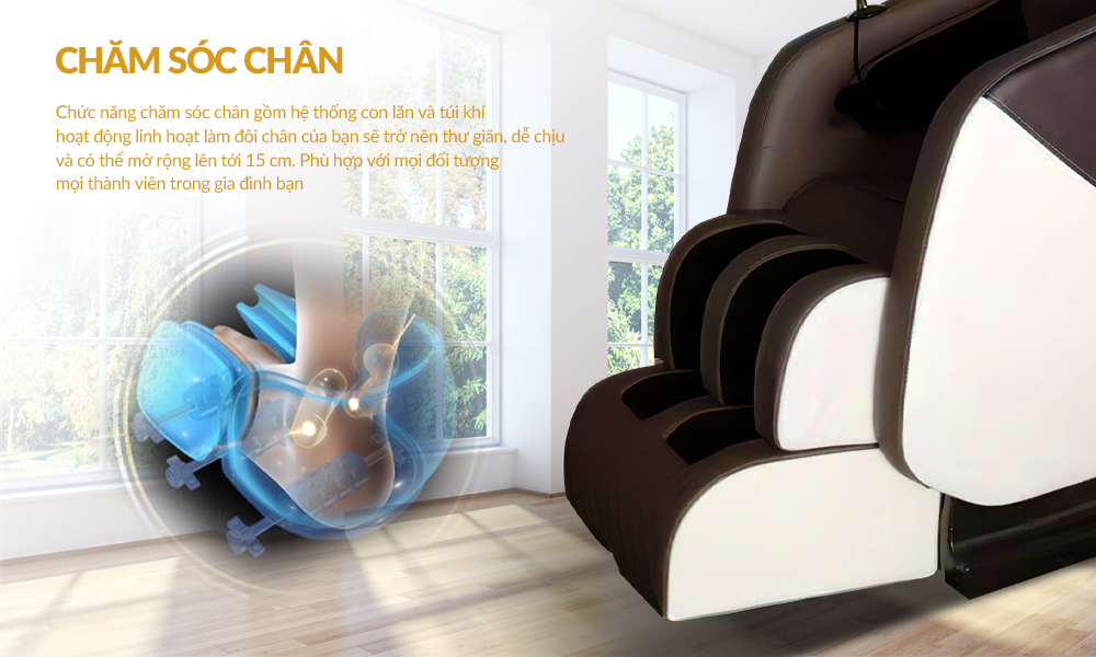 Chương trình chăm sóc massage chân chuyên sâu