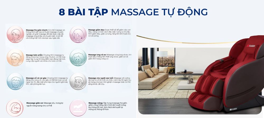 8 bài tập massage tự động