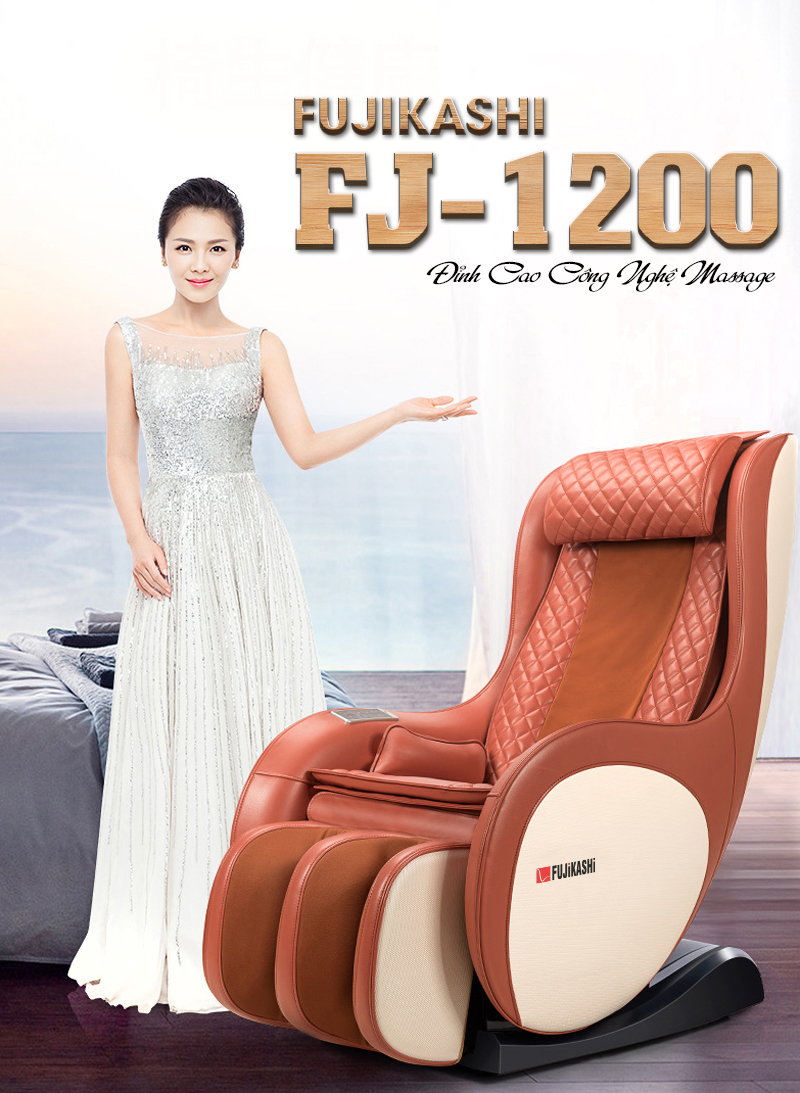 Ghế massage toàn thân giá rẻ Fujishi FJ-1200