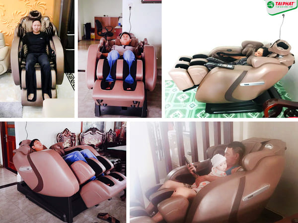 Khách hàng luôn tin tưởng lựa chọn mua ghế massage tại Tài Phát Sport - Huế.