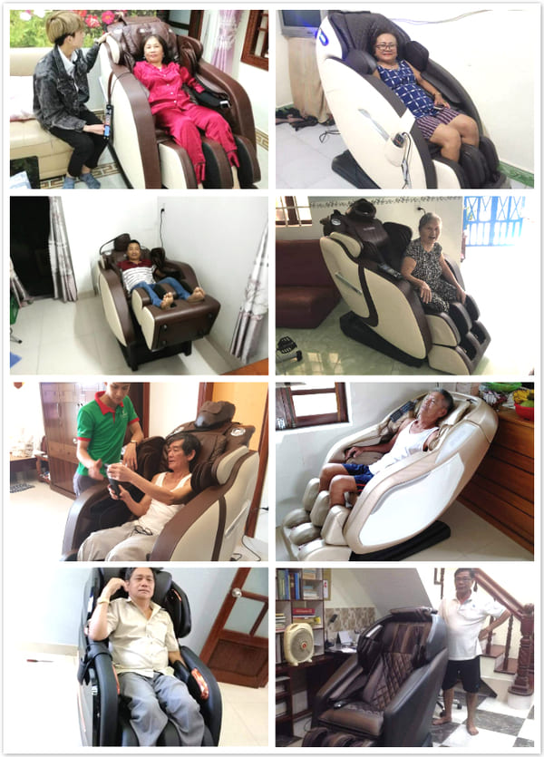 Rất nhiều khách hàng tin dùng ghế massage của Tài Phát Sport - Ninh Bình.