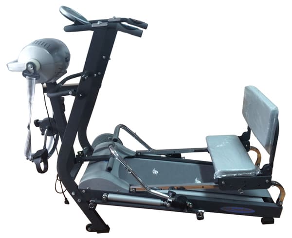 Máy chạy bộ cơ đa năng KL-9938 cho phép bạn tập chạy bộ, massage, gập bụng.