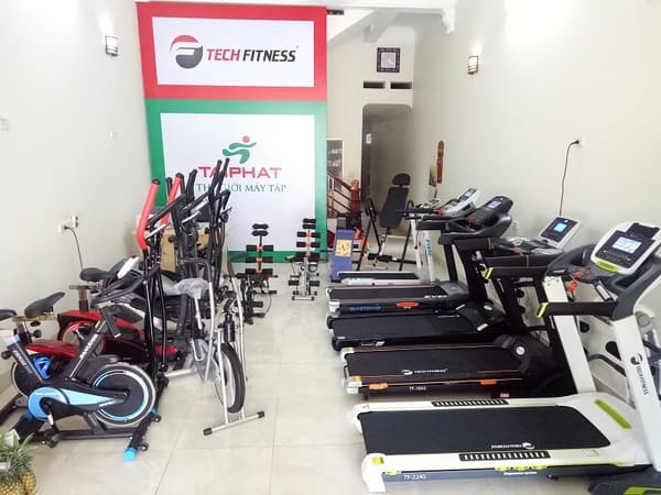 Cửa hàng bán máy tập thể dục tại Long Biên.