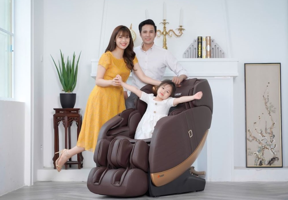 Ghế massage toàn thân dành cho gia đình.