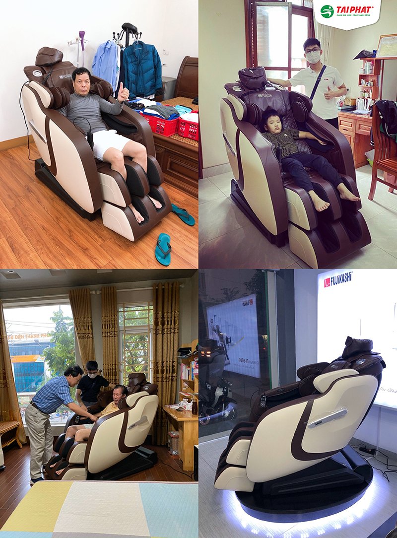 Ghế massage Fujikashi FJ-6000 là sự lựa chọn hoàn hảo của mọi nhà.