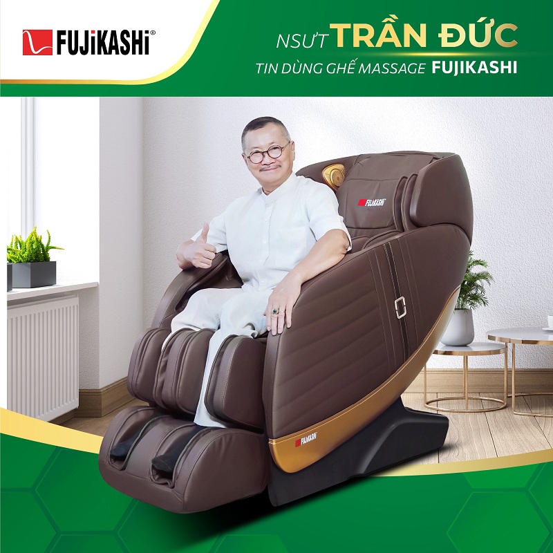 Ghế massage Fujikashi FJ-4200 nhận dược sự tin tưởng của hàng triệu người tiêu dùng trên khắp cả nước.