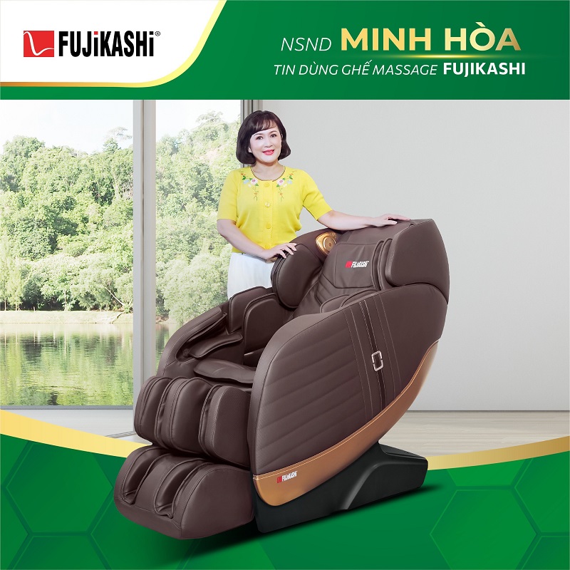 Ghế massage Fujikashi FJ-4200 nhận được sự ủng hộ nhiệt tình của người tiêu dùng Việt.