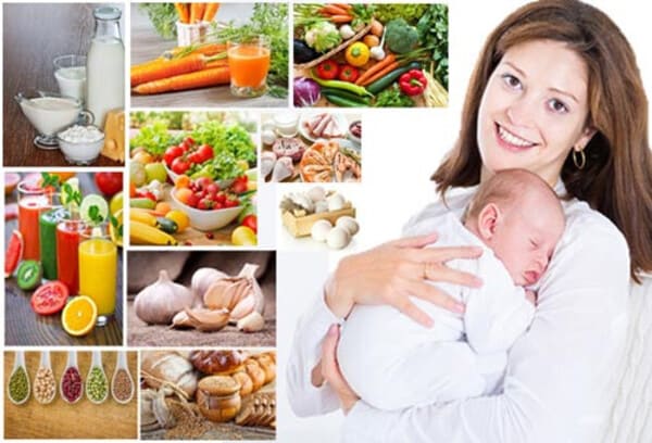 Muốn giảm cân sau sinh hiệu quả thì các mẹ phải thông minh trong chọn khẩu phần ăn hàng ngày.