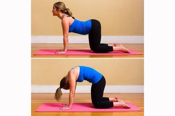 Động tác tập yoga giảm đau lưng