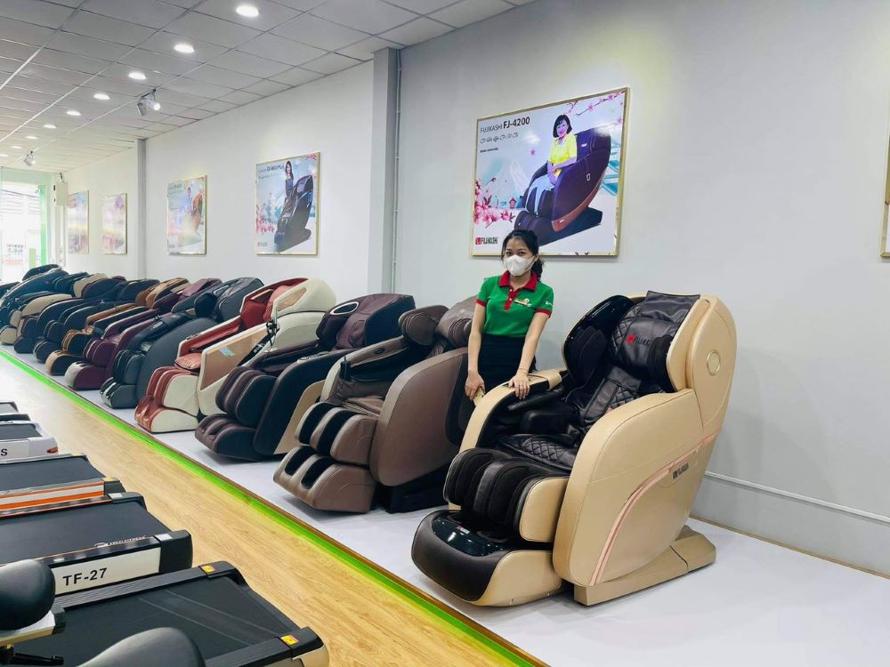 Cửa hàng bán ghế massage tại Bình Dương uy tín được khách hàng đánh giá cao